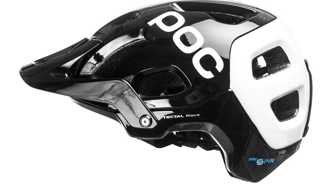 POC Tectal Race SPIN Uranium Negro Hydrogen White
