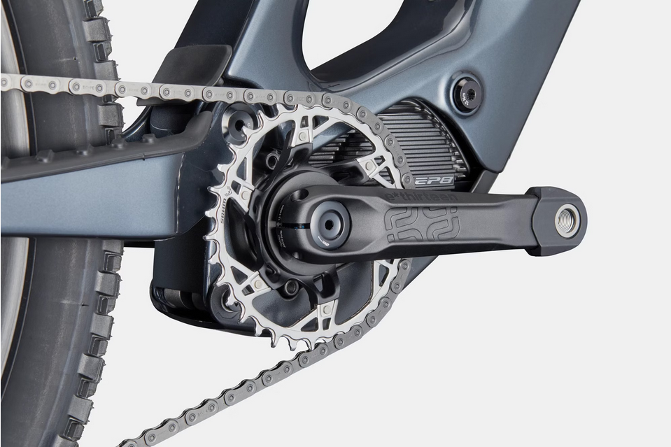 BTT Eléctrica Doble Suspensión Cannondale Moterra SL 1 12V 600Wh Shimano 85Nm MX (29/27.5'') Azul/Amarillo 2026