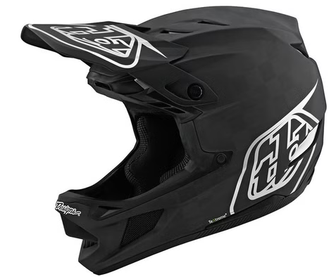 Casque Int. Troy Lee Designs D4 Carbon Mips Stealth Noir / Plata