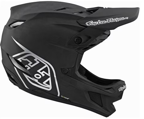 Casque Int. Troy Lee Designs D4 Carbon Mips Stealth Noir / Plata