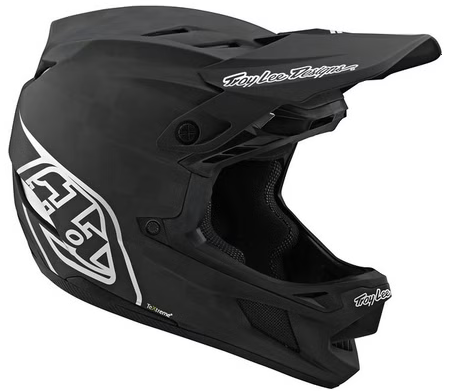 Casque Int. Troy Lee Designs D4 Carbon Mips Stealth Noir / Plata