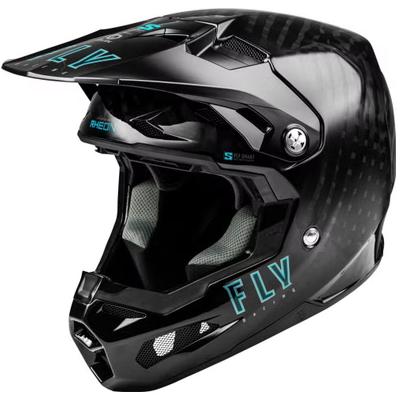 Casque Fly Racing Fly Formula S Carbon Solid Noir