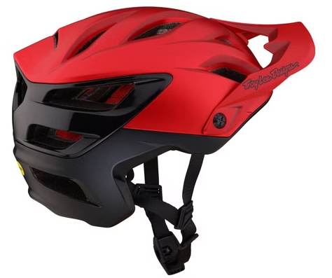 Casque rouge Troy Lee Designs A3 Mips One