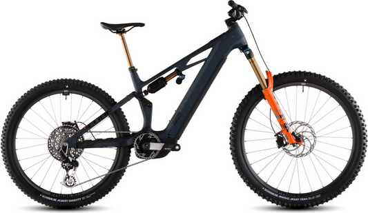VTT Électrique Tout-Suspendu Cube Stereo Hybrid One77 HPC SLT 800 Sram 12V 800 Wh Bosch 100 Nm 29''/27.5'' Bleu Galaxy 2026