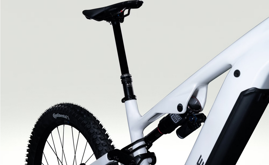 VTT Électrique Tout-Suspendu Lapierre Overvolt AM CF 10.8 12V 800Wh Bosch 100 Nm MX (29/27.5'') Blanc/Gris2026
