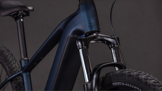 CUBE REACTION HYBRID Performance 600 - VTT électrique - 2026 - 29" - bleu indigo / reflex