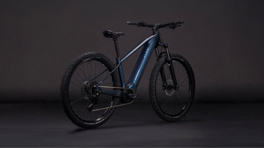 CUBE REACTION HYBRID Performance 600 - VTT électrique - 2026 - 29" - bleu indigo / reflex
