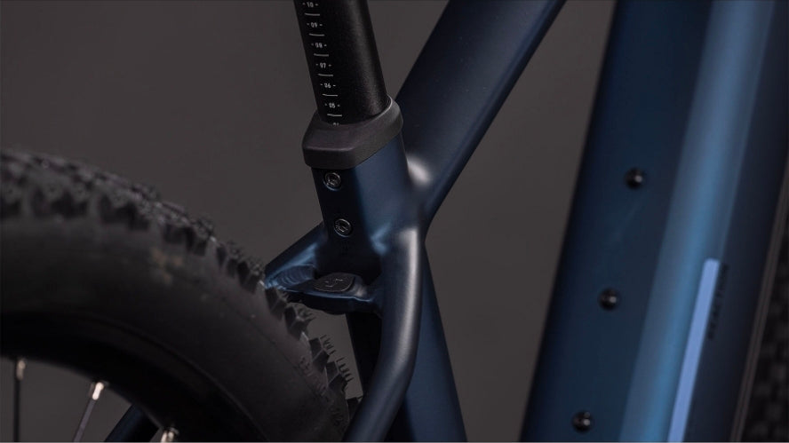 CUBE REACTION HYBRID Performance 600 - VTT électrique - 2026 - 29" - bleu indigo / reflex