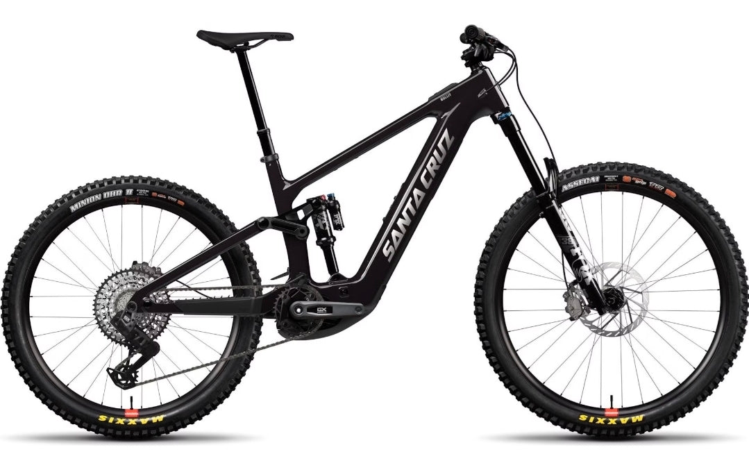 VTT électrique tout-suspendu Santa Cruz Bullit 4 Carbon C Sram GX AXS T-Type 12V 600Wh MX (29/27,5'') Bleu 2026