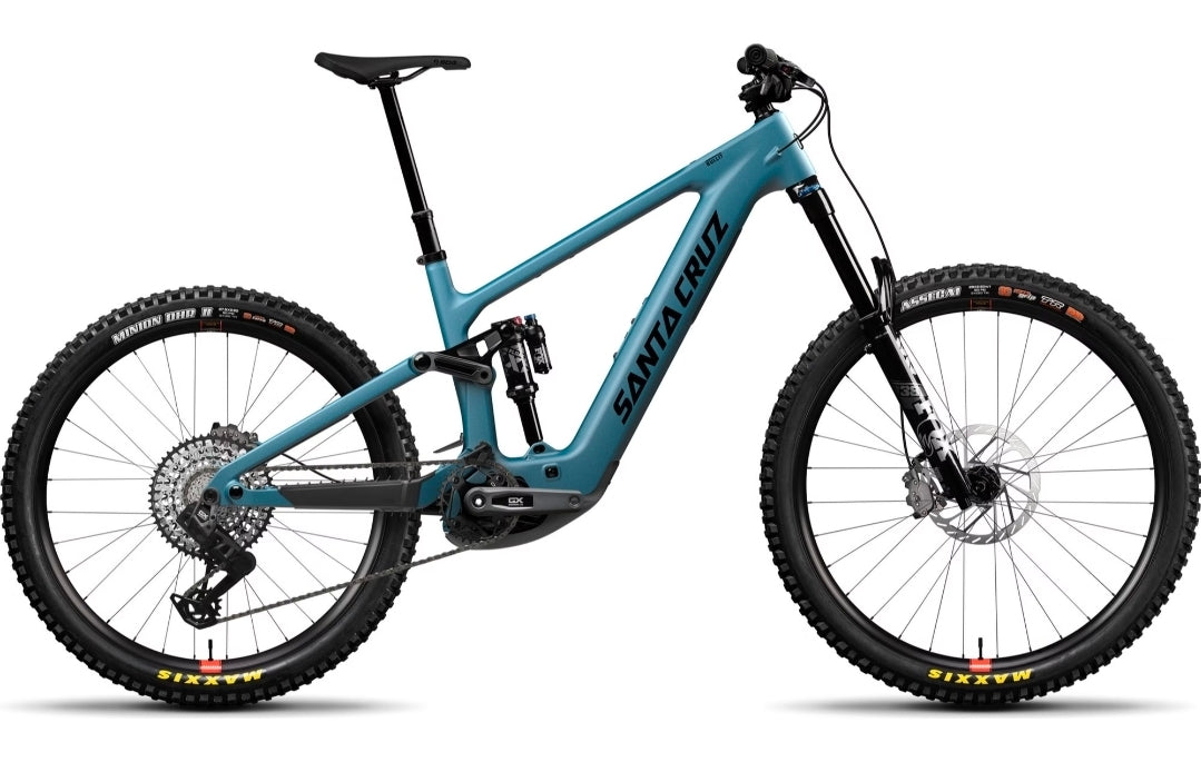VTT électrique tout-suspendu Santa Cruz Bullit 4 Carbon C Sram GX AXS T-Type 12V 600Wh MX (29/27,5'') Bleu 2026